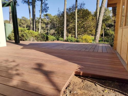 Terrasse en bois éxotique